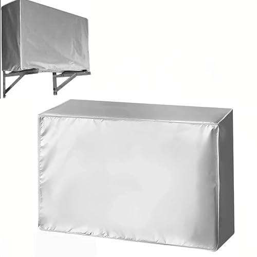 Funda para Aire Acondicionado,Cubierta de Aire Acondicionado Impermeable Anti-Polvo Protector,Resistente al Polvo Agua Carcasa para Aire Acondicionado,Cubierta de Protección del Aire Acondicionado