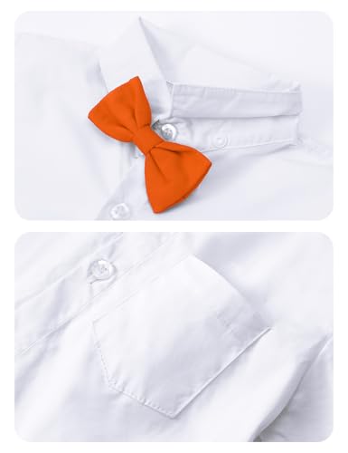 Image of A&J DESIGN Baby Boys Gentleman Suit, 2Pcs Outfit Shirt & Pants