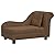 Keyur Pet Sofa, Dog Sofa Couch Dog Settee Dog Cat Bed Lounger Dog Sofa with Pillow Brown 83x44x44 cm Plush