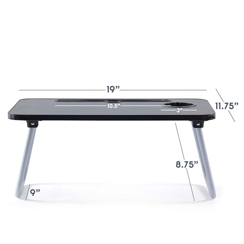 Image of Nestl Lap Desk Bed Table Tray, Portable Laptop Stand for Desk & Bed 19 inchx12 inch