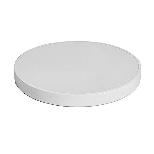 LED Deckenlampe Modern Dimmbar Deckenleuchte Weiß Rund Decken Lampen Ultra dünne Metall Eisen Wandlampe für Wohnzimmer Schlafzimmer Küchenleuchte Esszimmer Innenbeleuchtung, 3000-6000K