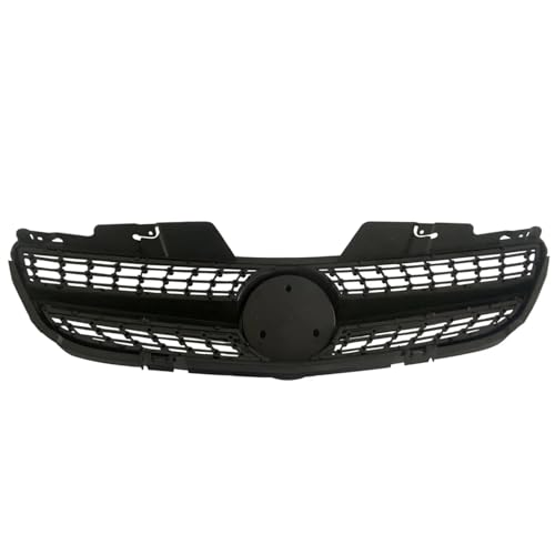 Rejilla delantera de malla para capó de coche SL500 SL550 SL600 R230 plata y negro