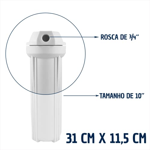 2 Filtros Para Caixa D'agua 1 Polipropileno 1 Carvão Ativado