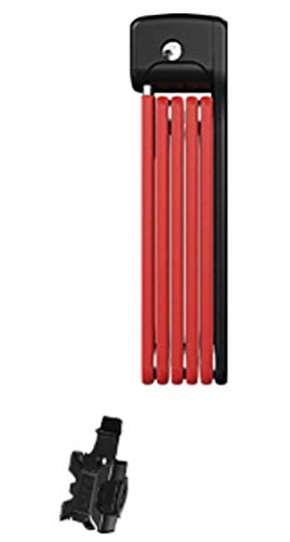 ABUS Bordo Ugrip Lite 6055 60cm Security Level 7 Bike Lock, Red