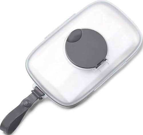 Image of Skip Hop On-The-Go Wipes Dispenser, Grab & Go, Grey