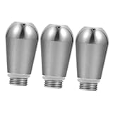 TOPBATHY 3 Piezas de cafetera coffee machine de la punta de la máquina de de espuma de leche accesorios de cafe maquina de cafe caños de la máquina de