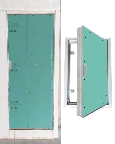 Panneau d'accès verrouillable universel avec cache-trou mural durable