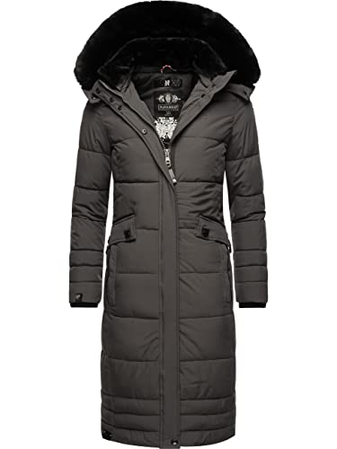 Navahoo Damen Warmer Winterparka mit Abnehmbarer Kapuze Fahmiyaa Anthracite Gr. XS Cover