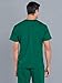 Cherokee Scrubs for Men V-Neck Top, Workwear Professionals Soft Stretch WW675, L, Hunter Green