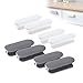Maniglie Autoadesive, 8 Pcs Maniglia in Plastica ABS Maniglia Adesiva Maniglie Antitraccia Maniglia Push-pull, Per Cassetti, Porte e Finestre, Frigoriferi- durevole