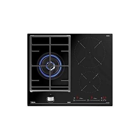 Teka Placa Hybrid 60cm Cristal Negro Cover