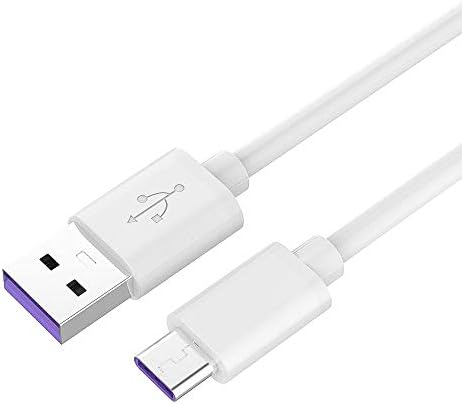 PremiumCord Kabel do Szybkiego Ładowania USB-C, Superszybkie Ładowanie 5 A, USB typu C Wtyczka, USB typu A Wtyczka, Szybka i Kabel Danych Pasujący do Urządzeń typu C, Biały, 0,5 m