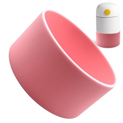 Gmokluytw Manicotto per bottiglia in silicone, copertura antiscivolo per manica inferiore della bottiglia - Copri stivale in silicone antiscivolo per bottiglia d'acqua - Copri manica inferiore per