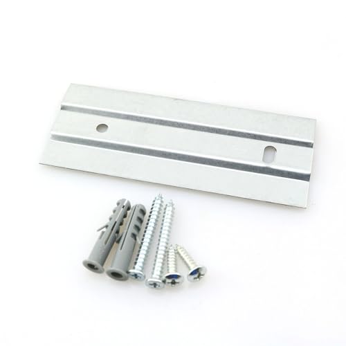 Image of 2pcs Small Z Bar Hanger French Cleat Picture Hanger Kit Wall Mounting Hardware Z Clip Mirror Hanging Brackets