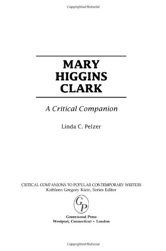 Mary Higgins Clark: A Critical Companion (Critical Companions to Popular Contemporary Writers)