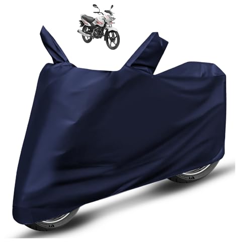 Image of Auto Hub TVS Sport Bike Cover - Waterproof Navy Look Body Cover for Bikes