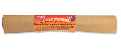 Environmental Technology Heatform Moldable Thermoplastic Sheets, 1 mm Thick x 19 5/8