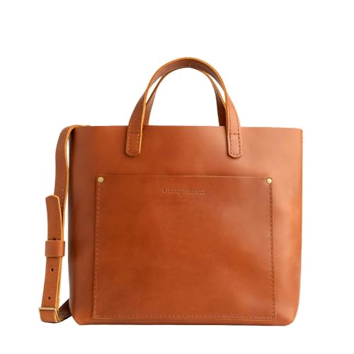 Image of Portland Leather Goods Medium Crossbody Tote for Women - Handmade from the Finest Full-Grain Hides | Handmade