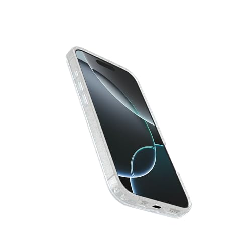 Image of OtterBox iPhone 16 Pro Symmetry Series Clear Case - Stardust - Ultra-Thin, Sleek iPhone Case, Glitter iPhone Case