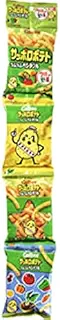 [サッポロポテト] カルビー サッポロポテトつぶつぶベジミニ4 36g