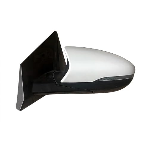 Miroir porte latérale blanc 8 broches pour Hyundai I20 MK3 2020-2024