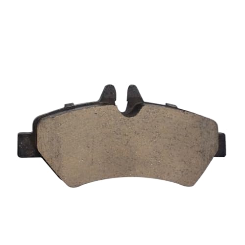 Image of Detroit Axle - Rear 2pc Brake Pads for Dodge Sprinter Freightliner Mercedes-Benz Sprinter 2500 3500, 2 Ceramic Brake Pads w /Hardware Replacement
