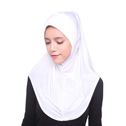 Headscarf Inner Cap Cover Muslim Islamic Hijab Women Full Islamic Hat Scarf Skinny Scarf4