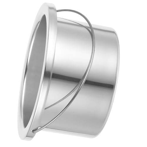 Gatuida Recipiente Calentador de Cera de Aluminio Resistente al Calor Olla Interior para Máquina Depilatoria Profesional Alta Conductividad y Fácil Limpieza para Salón