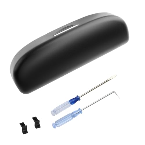BIBIBO Soporte para gafas compatible con Seat Ateca/Leon MK4 KL/Formentor 2020-2025 / Terramar 2024 2025, funda para gafas de sol para coche, accesorios Terramar, caja de almacenamiento, funda