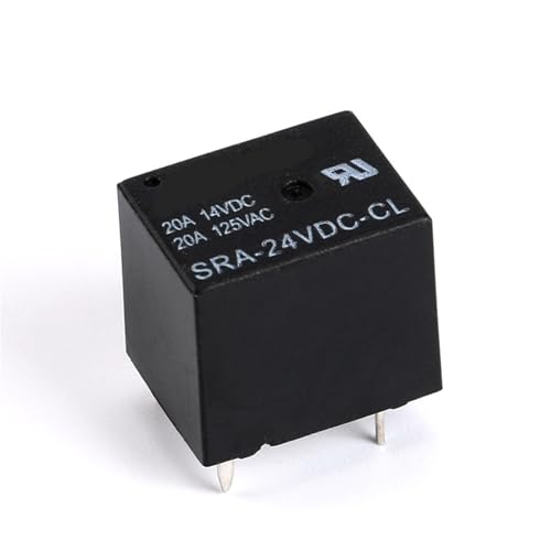 Relé de potencia SRA-24VDC-CL para automatizar la domótica del hogar y sistemas de riego