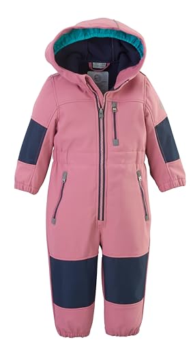 first instinct by killtec Mädchen Fiow 35 Mns Onpc Softshell Overall mit Kapuze, malve, 110/116 EU