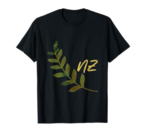 Kiwi Oceania Fern NZ Gift Idea New Zealand T-Shirt