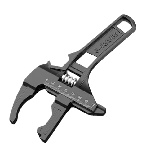 Outil de plomberie multi-usage, clé à tuyau réglable, clé à grande mâchoire pour robinets, clé réglable, clé de plomberie à mâchoire extra large avec poignée Dura Grip Soft Grip Outil