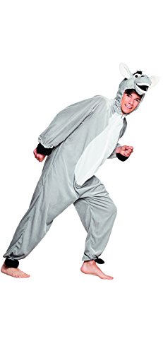 Boland- Donkey Disfraz Mono Peluche Burro, dibujo animado, Color gris, max 1,65 m (88163)