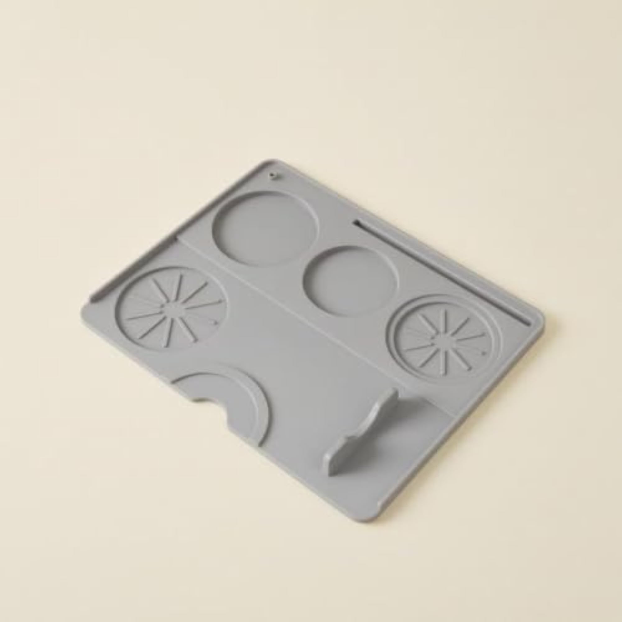 Molded Tray Style Silicone Coffee Mat