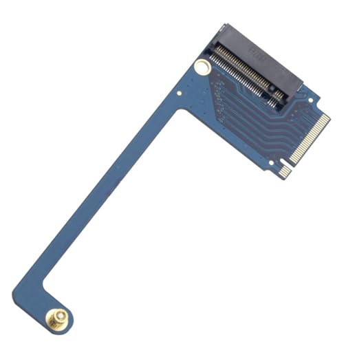 suckoo for Asus Rog Ally Handheld Modification 2230 to 2280 SSD Hard Drive Expansion high Capacity Card NVME M-Key NGFF M.2 PCIE 4.0 Gold Finger Adapter 90 Degrees Upgrade Converter Board