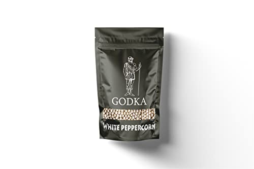 Image of Godka Organic Whole White Pepper /Sabut Safed Mirch,400 grams