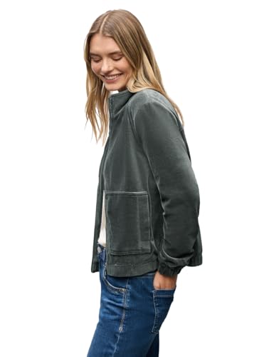 Street One Cordjacke mit Zipper balsam green 38