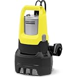 Kärcher SP 22.000 Dirt Level Sensor Submersible Pump for Dirty Water, Flow Rate: 22,000 l/h, Immersion Depth: max. 7m, Particle Size: max. 30mm, Residual Water Height: 35mm, Pressure: 0.8 bar