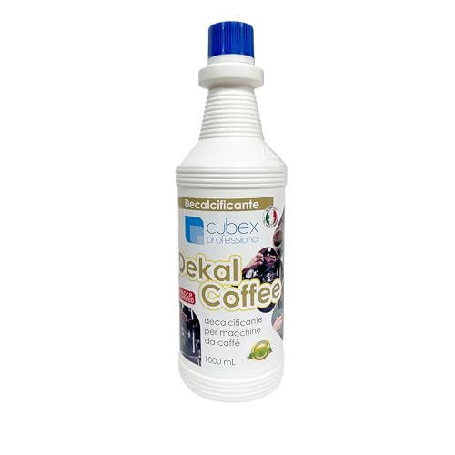 Cubex Professional Dekal Coffee 1 LT - Decalcificante Naturale Adatto a Tutte le Macchine Da Caffè, Universale, Ecologico e Made in Italy