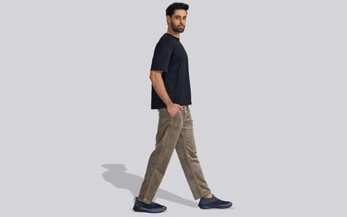 Image of Neeman's Blend Knit Slip-On Sneakers for Men | Stylish Casual Shoes with Padded EVA Insole | Breathable Lightweight Footwear | Everyday Sneaker for Boys