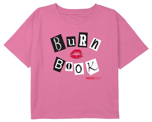 Fifth Sun Mean Girls' Burn Book Boxy Crop Tee