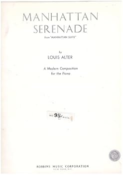 Paperback Manhattan Serenade - Piano sheet Music Book