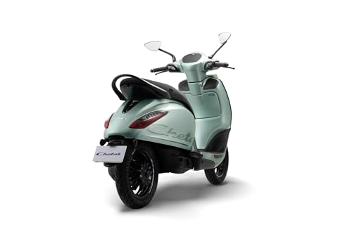 Image of Chetak C3501 by Bajaj Auto High Speed Electric Scooter with charger - Pista Green - Ex-Showroom