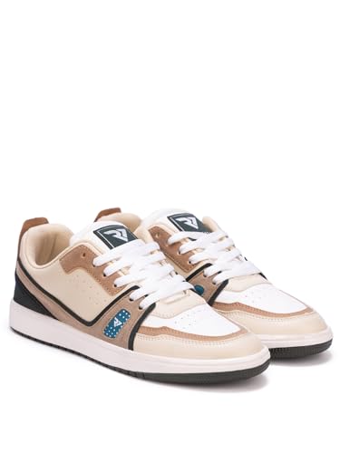 Image of Run 07 Mens Spectra PU Sole Superior Grip Mid Top Sneakers | Casual Shoes | Solid Smart Casual Walking Shoes | Cushioned Footbed with Extra Comfort Shoe