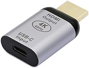 CERRXIAN USB C to HDMI Adapter4K@60Hz USB Type C Female to HDMI Male Converter ,MACApple Devices Are Not Supported