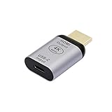 CERRXIAN Adaptateur USB C vers HDMI, convertisseur USB de Type C Femelle vers HDMI mâle 4K @ 60 Hz, pour la Maison et Le Bureau,Les appareils Apple ne sont Pas Pris en Charge