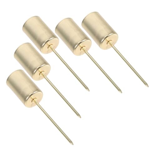 Levemolo 5sets Iron Christmas Candle Holders Set Small Candle Holders for Table Centerpieces Silver Taper Cup Spike Decor 5pcs*5