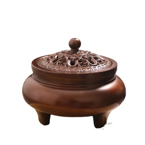 Quemador de incienso para sala de estar en cobre antiguo relax en casa 3
