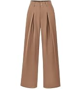 BTFBM Floral Wide Leg Pants Woman Spring Summer 2026 Smocked Elastic Waist Long Pant Resort Wear Beach Vacation Outfits